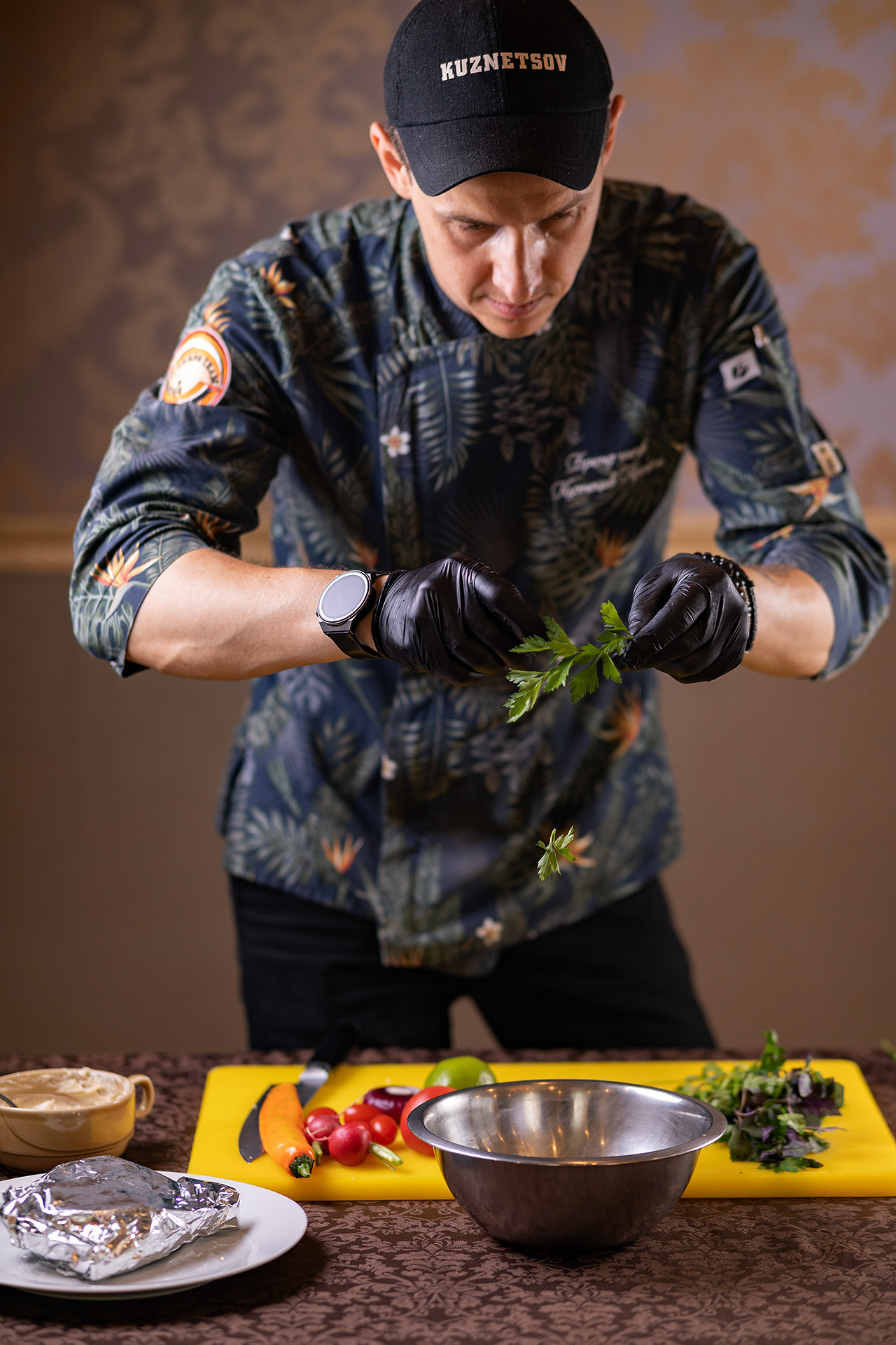 Повар за работой