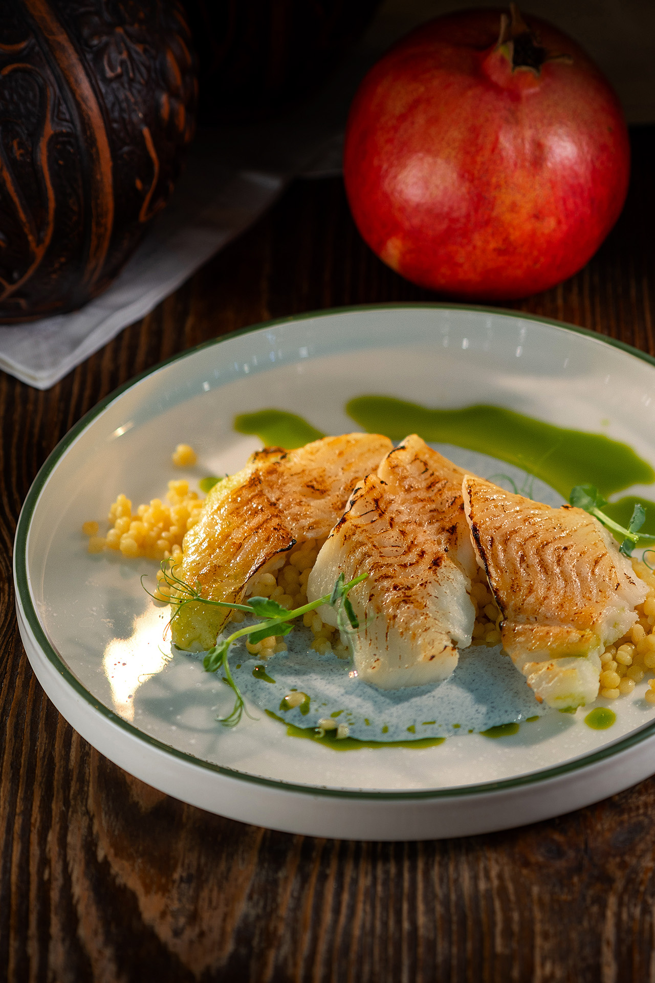 Рыба с кукурузой